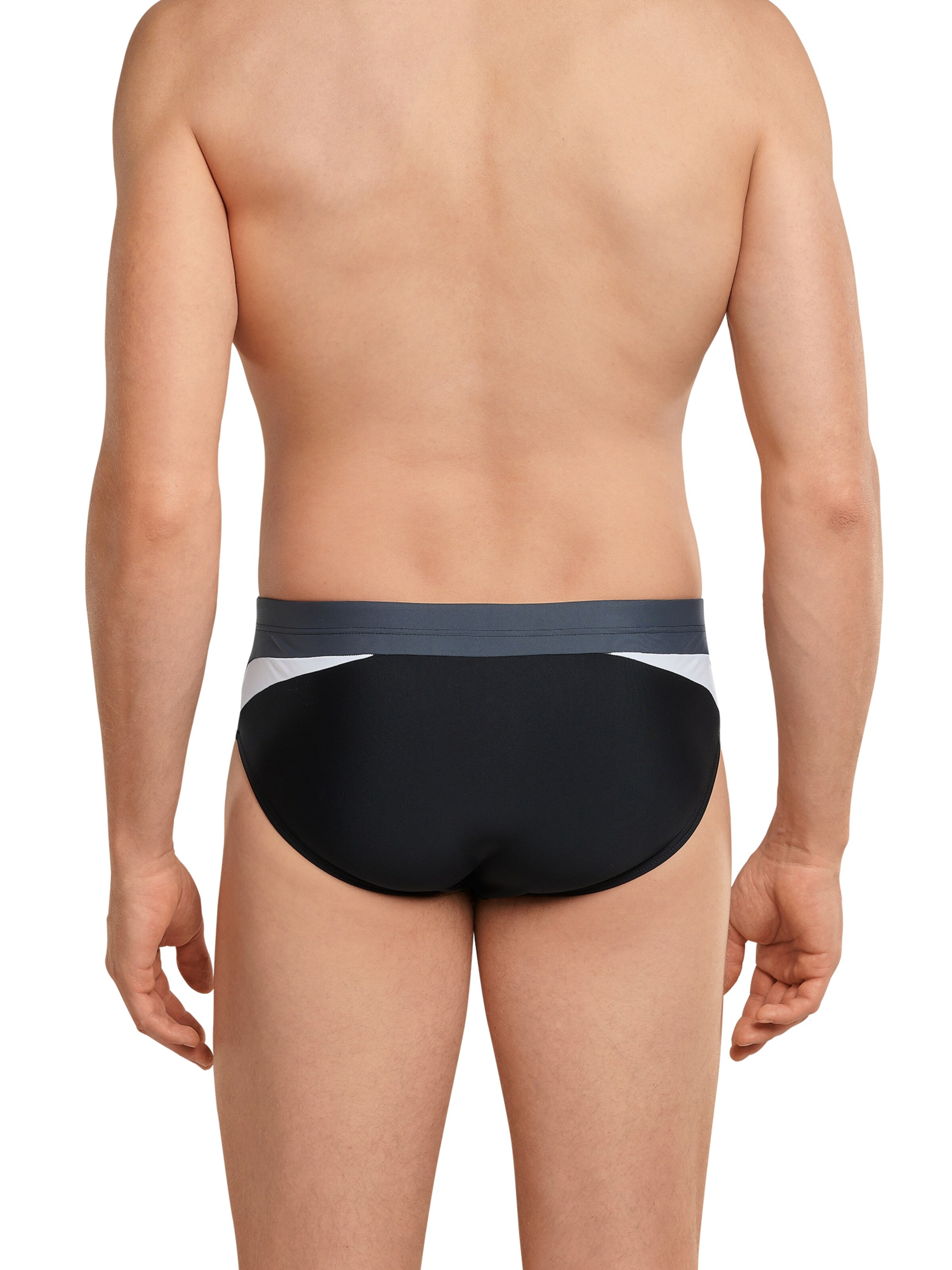 Maillot de bain 'Aqua Natuical Active' SCHIESSER en noir