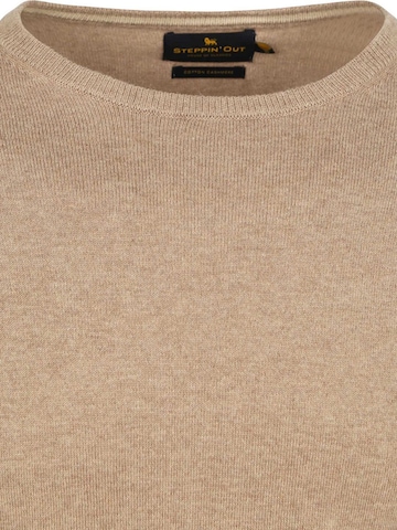 Steppin' out Trui in Beige