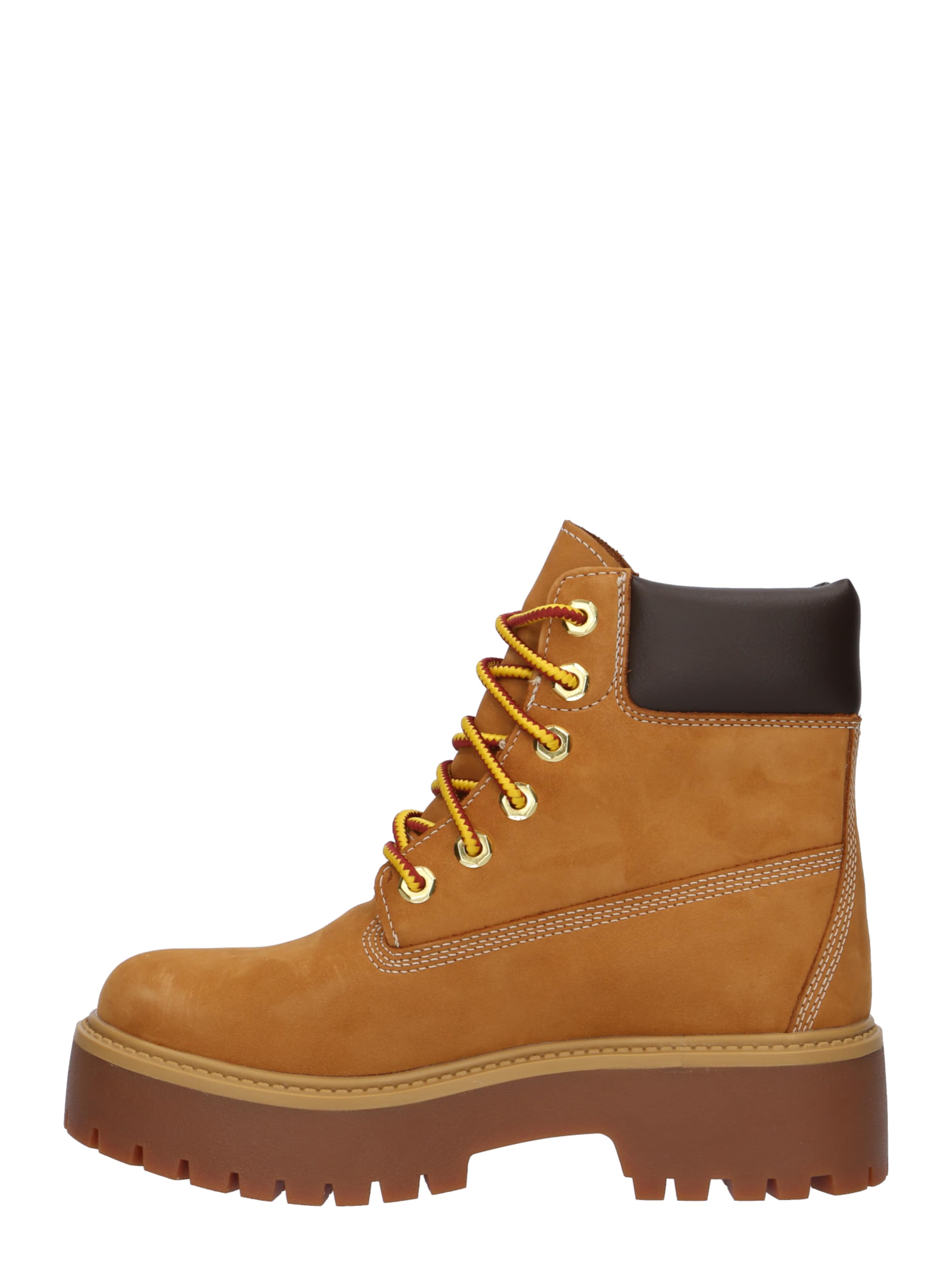 TIMBERLAND Lace-up bootie 'Stone Street' in Brown