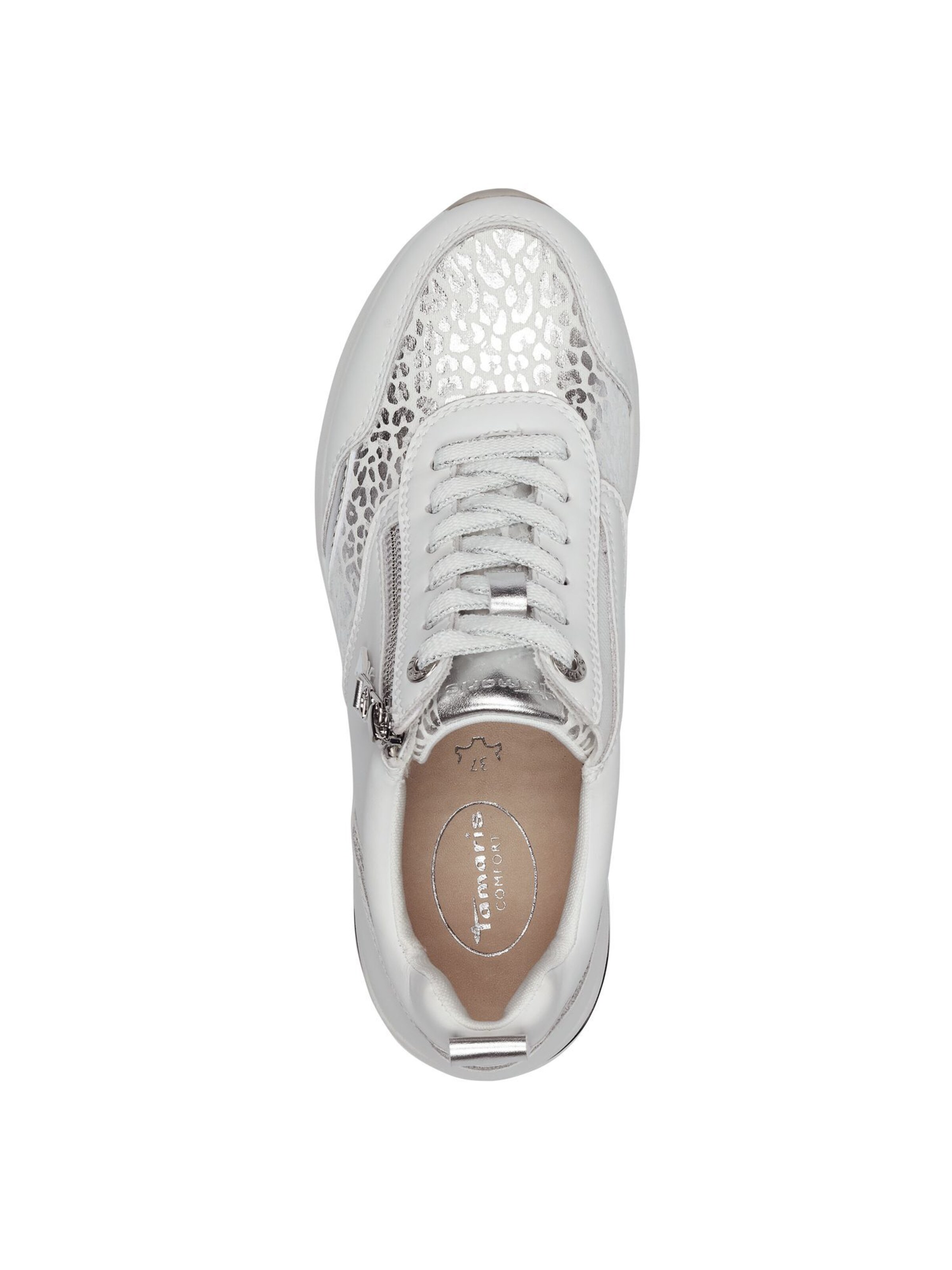 Baskets basses Tamaris en blanc