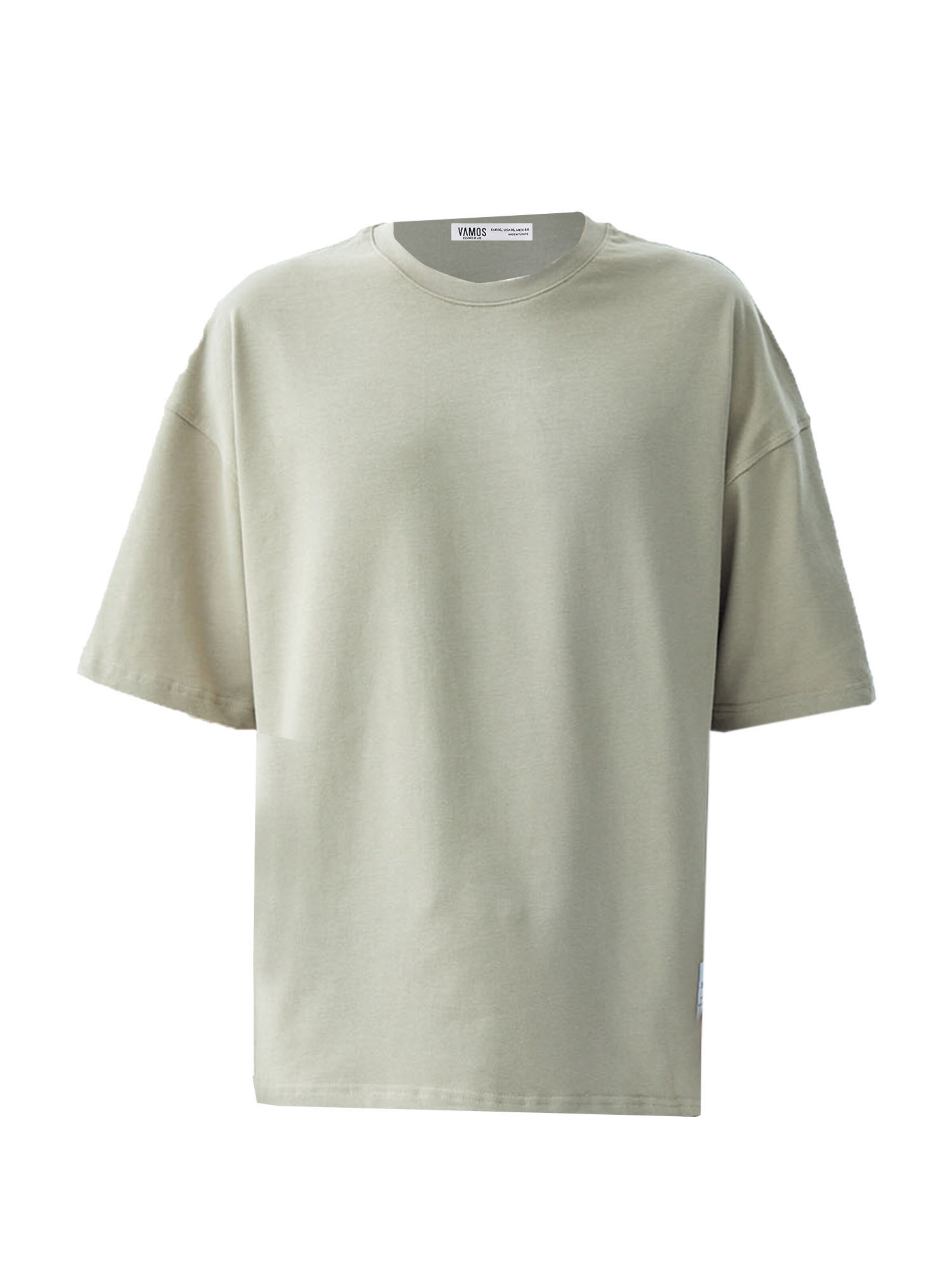 VAMOS CLO Tričko – zelená: přední strana