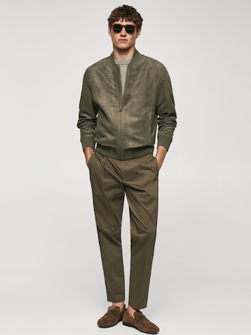 MANGO MAN Between-Season Jacket 'BERO' in Green