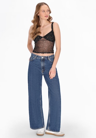 MYMO Top 'Young Fashion' in Zwart