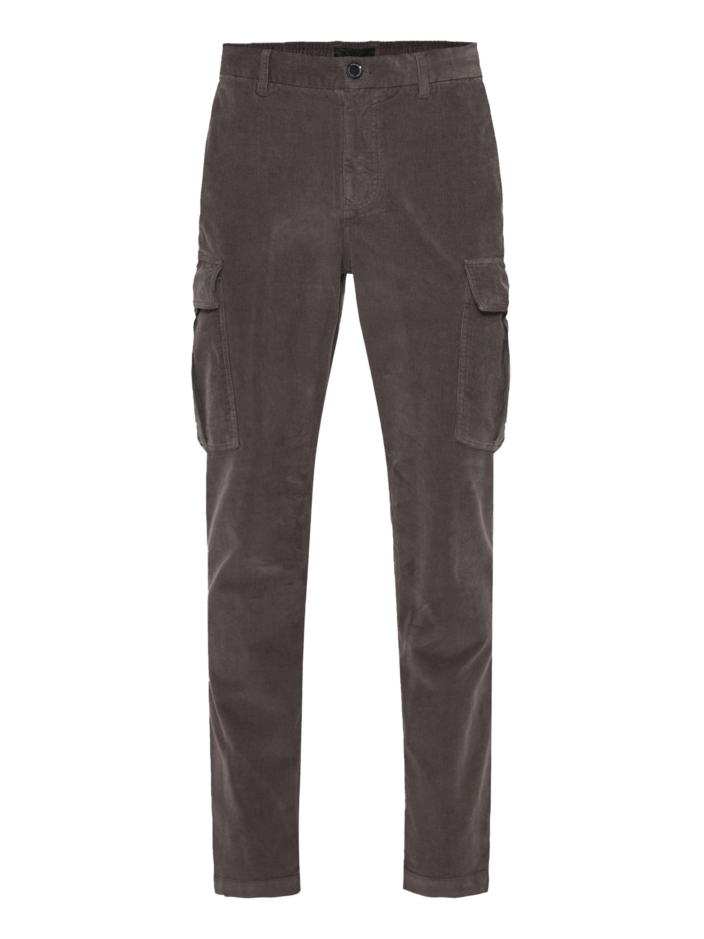 Funky Buddha Regular Cargobyxa i grå: framsida