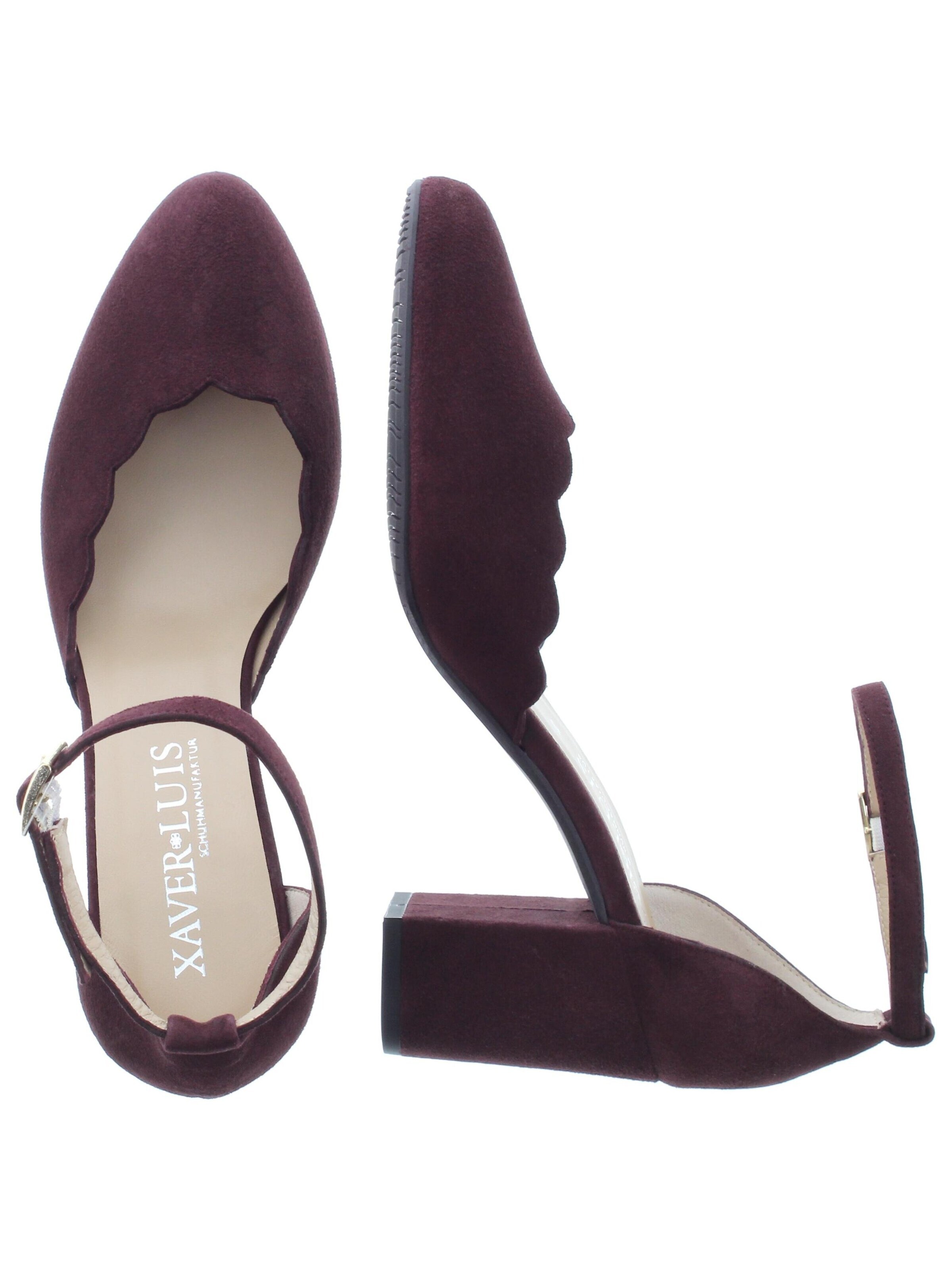 XAVER LUIS Schuhmanufaktur Pumps 'VIOLA' in Red