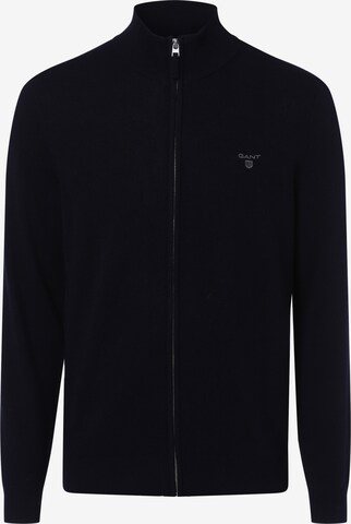 GANT Knit Cardigan in Blue: front