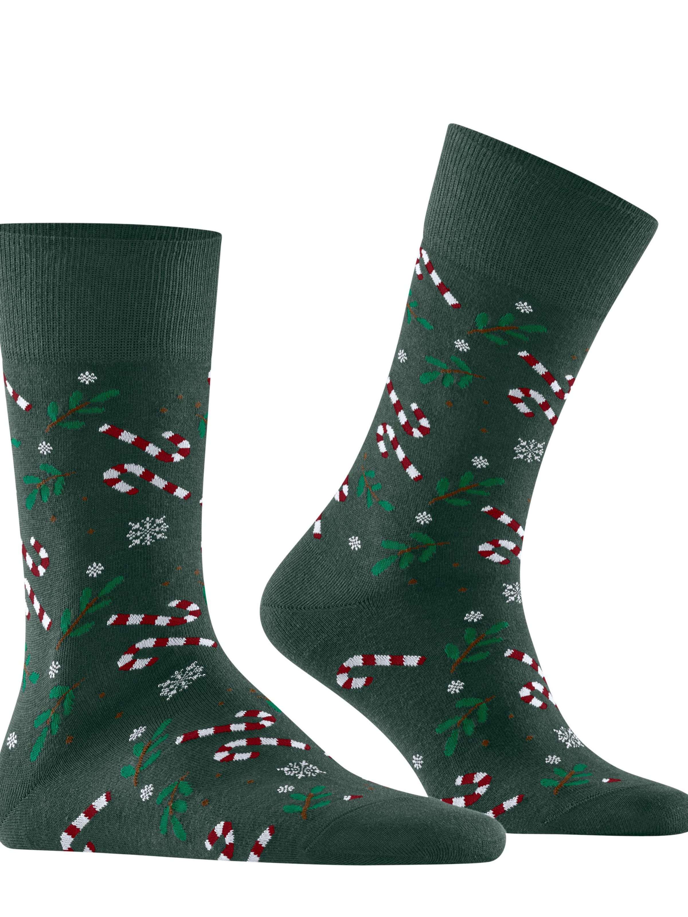 FALKE Socks 'Gift Blizzard' in Green