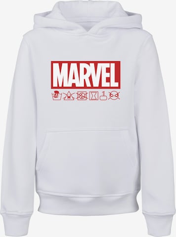 ABSOLUTE CULT Sweatshirt 'Marvel' in Weiß: Vorderseite