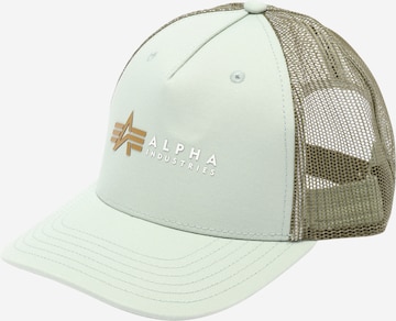 ALPHA INDUSTRIES Hætte i grøn: forside