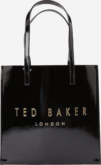 Pirkinių krepšys 'Crinkon' iš Ted Baker, spalva – aukso geltonumo spalva / juoda, Prekių apžvalga