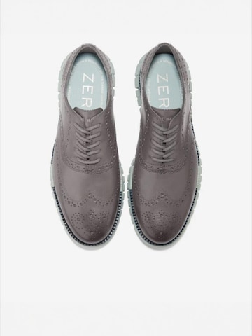 Cole Haan Schnürschuh 'ZG RMSTD WING ULINED' in Grau