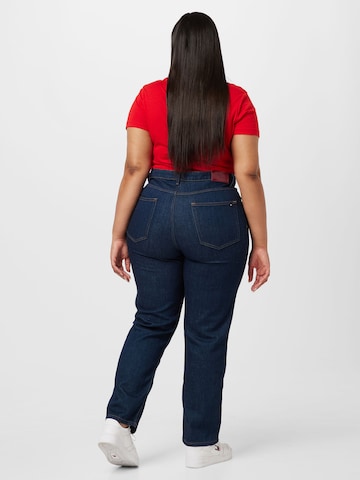 Regular Jeans de la Tommy Hilfiger Curve pe albastru