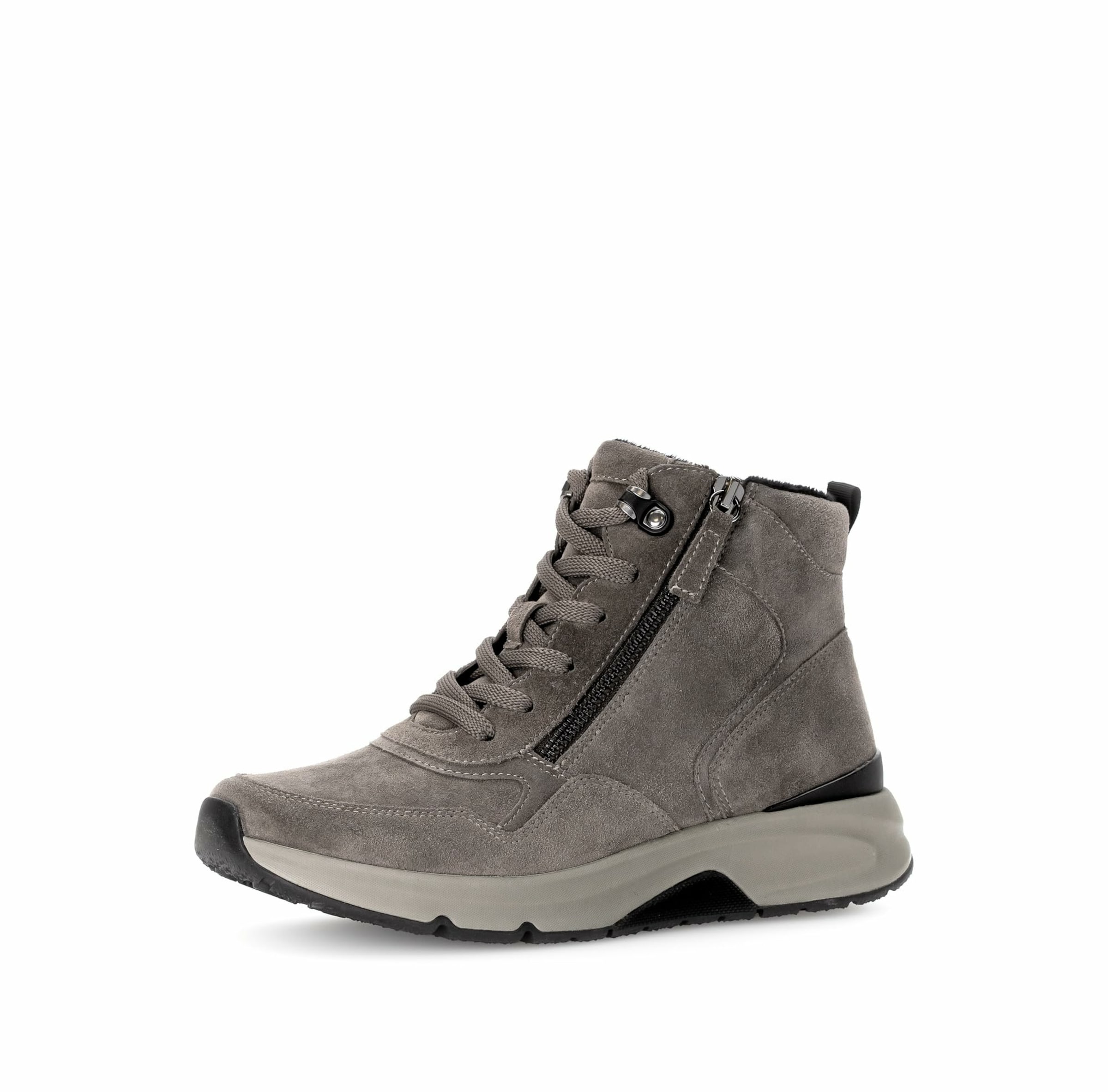 GABOR Sneakers hoog in Grijs: voorkant
