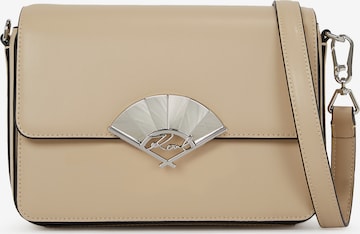 Karl Lagerfeld Skuldertaske i beige: forside