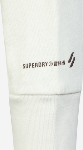 Felpa sportiva di Superdry in bianco