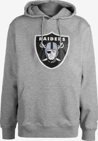 Fanatics Athletic Sweatshirt 'NFL Las Vegas Raiders' in Grey: front