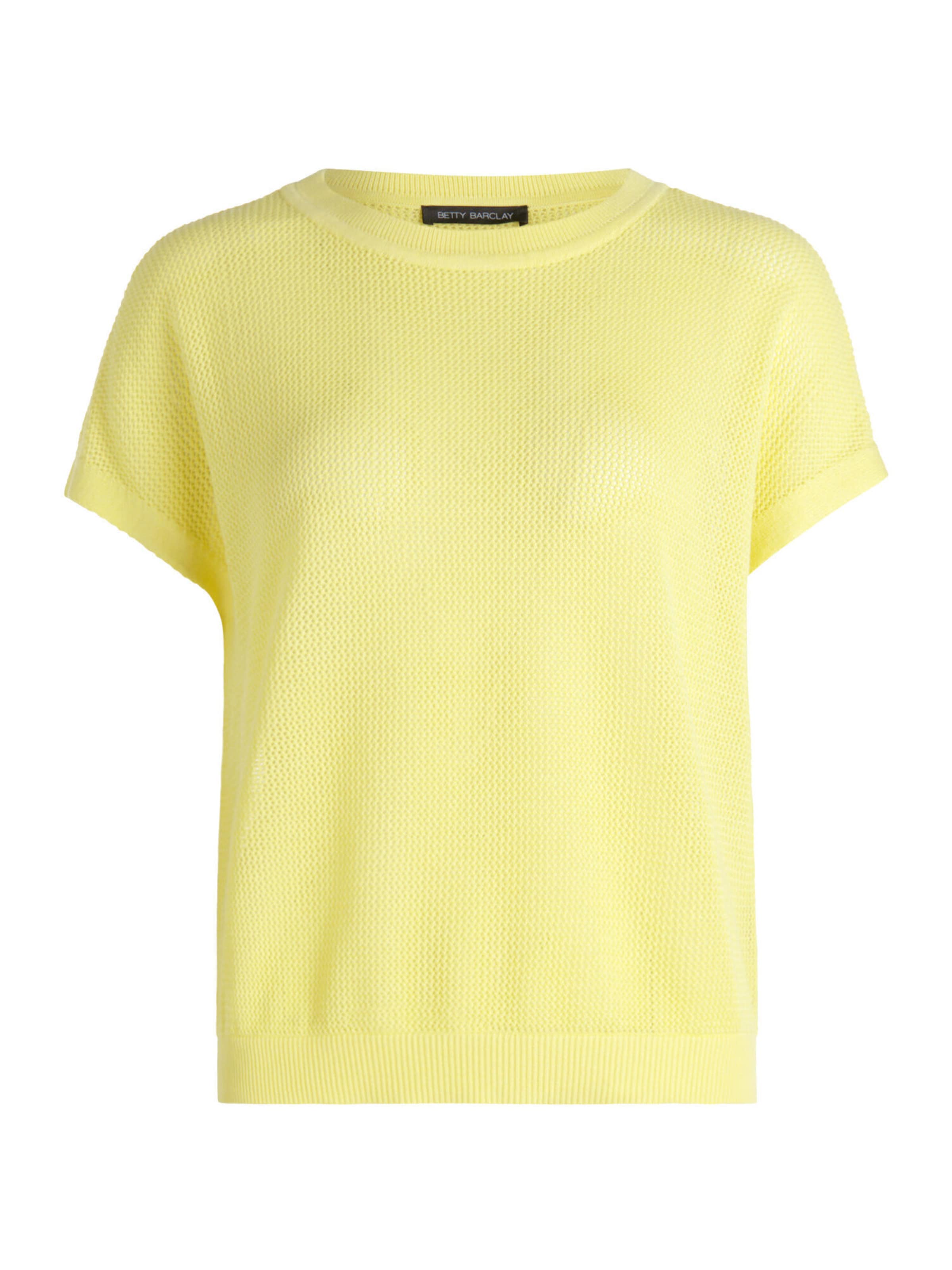 Pull-over Betty Barclay en jaune : devant