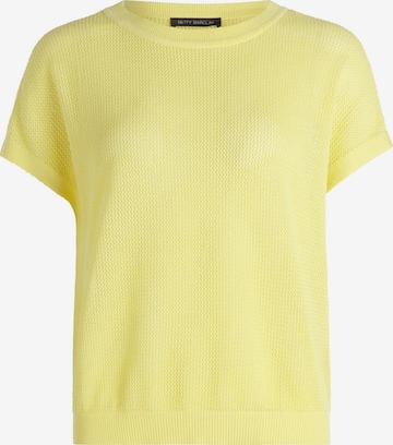 Pull-over Betty Barclay en jaune : devant