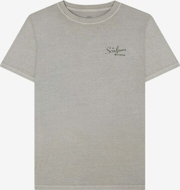 T-Shirt Scalpers en gris : devant