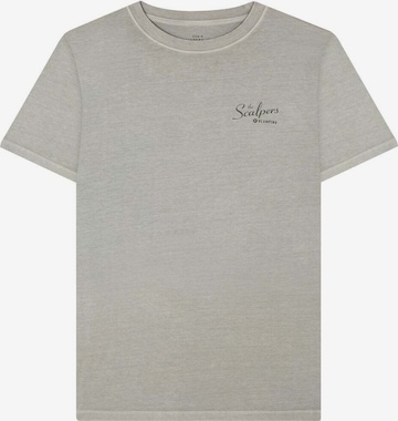 T-Shirt Scalpers en gris : devant