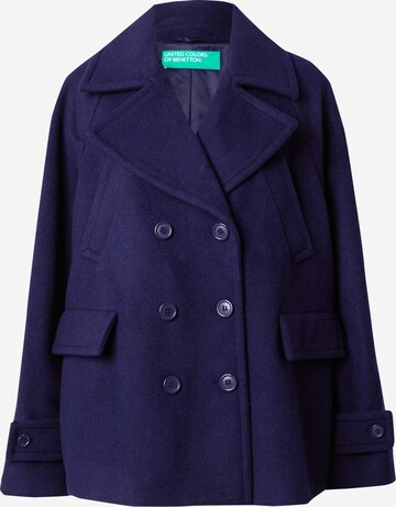 Manteau mi-saison UNITED COLORS OF BENETTON en bleu : devant