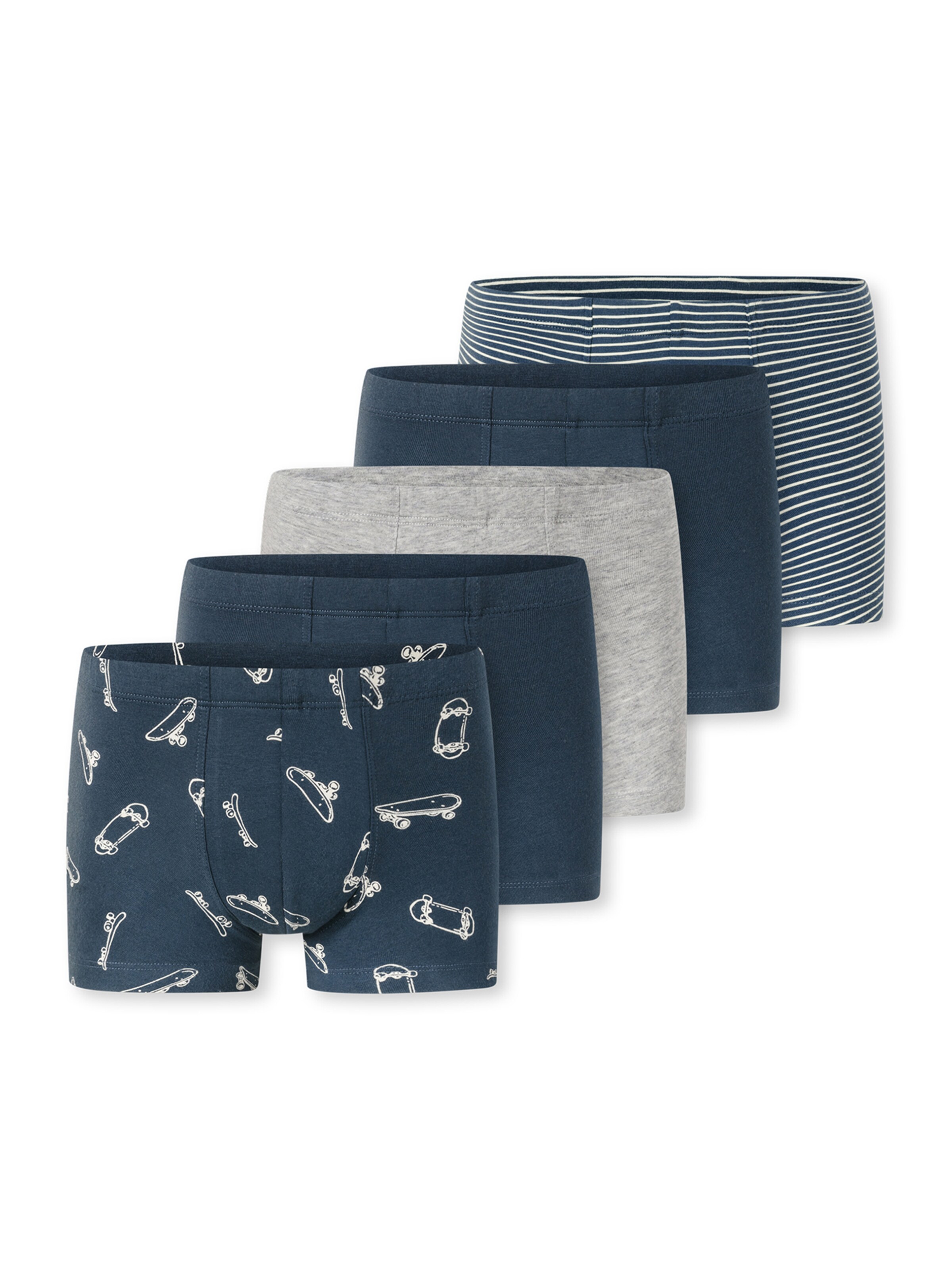 SCHIESSER Onderbroek ' 95/5 Multi ' in Blauw: voorkant