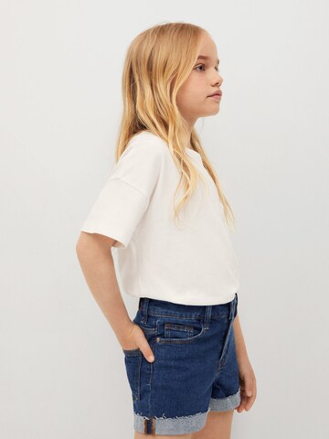 MANGO KIDS Regular Shorts 'CHIP' in Blau