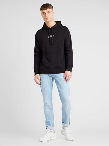 GAPSweater majica - crna boja