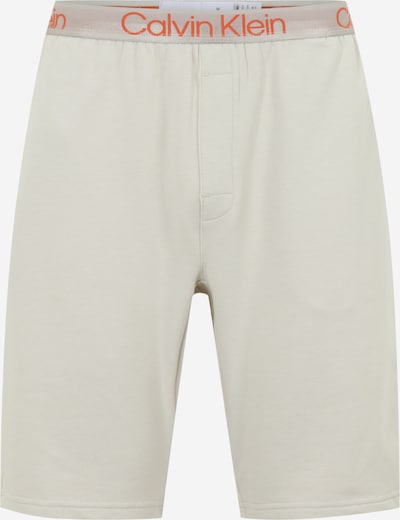 Calvin Klein Underwear Pantalón de pijama en gris / naranja, Vista del producto