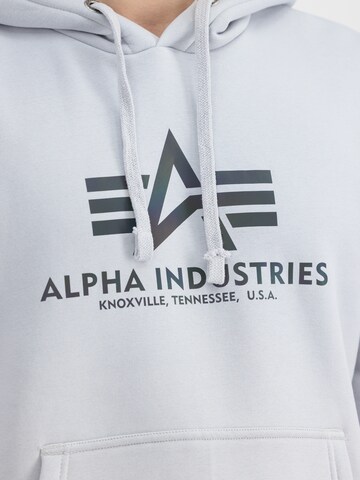 ALPHA INDUSTRIES Mikina - Sivá