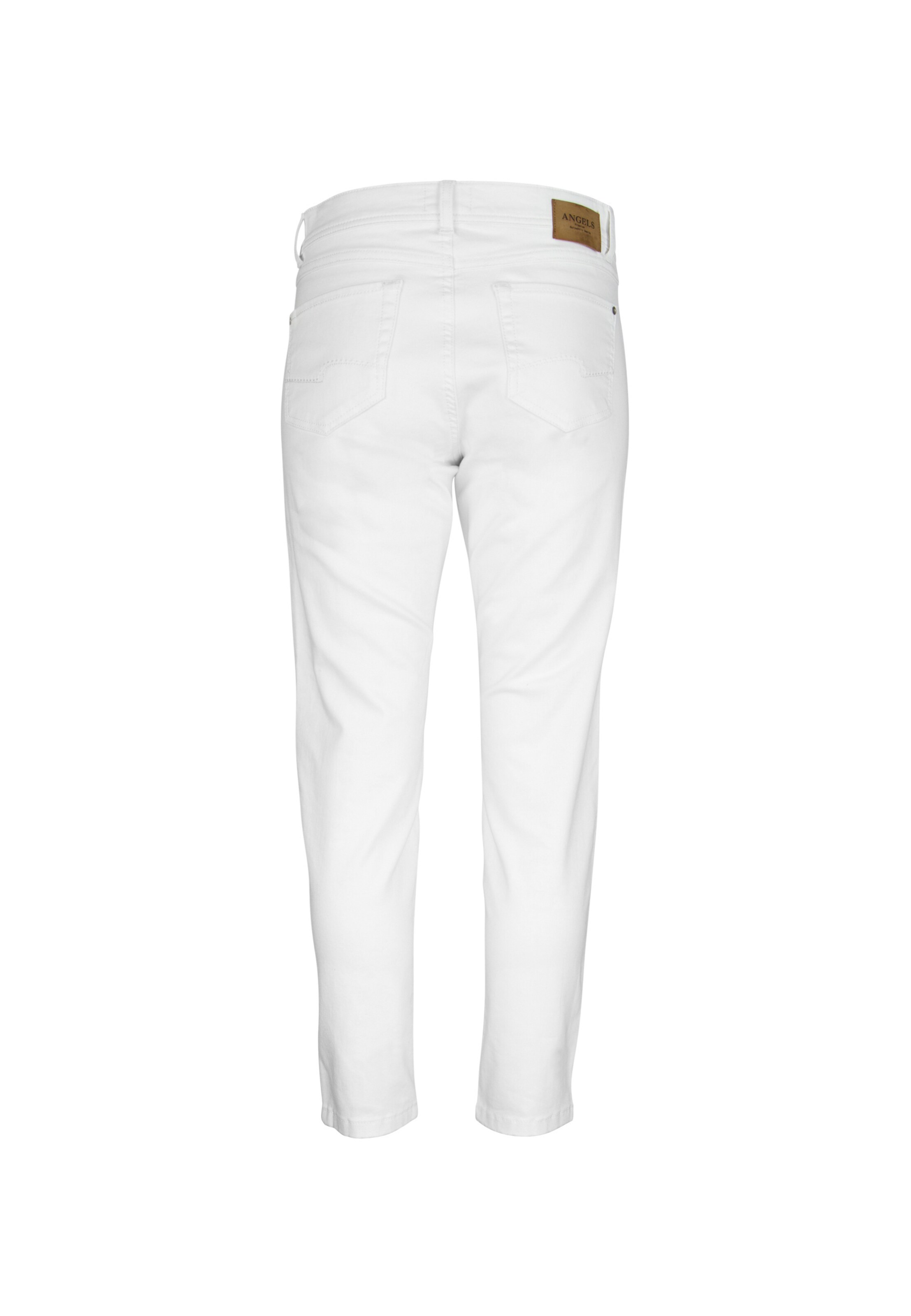 Angels Slim fit Trousers 'Ornella' in White