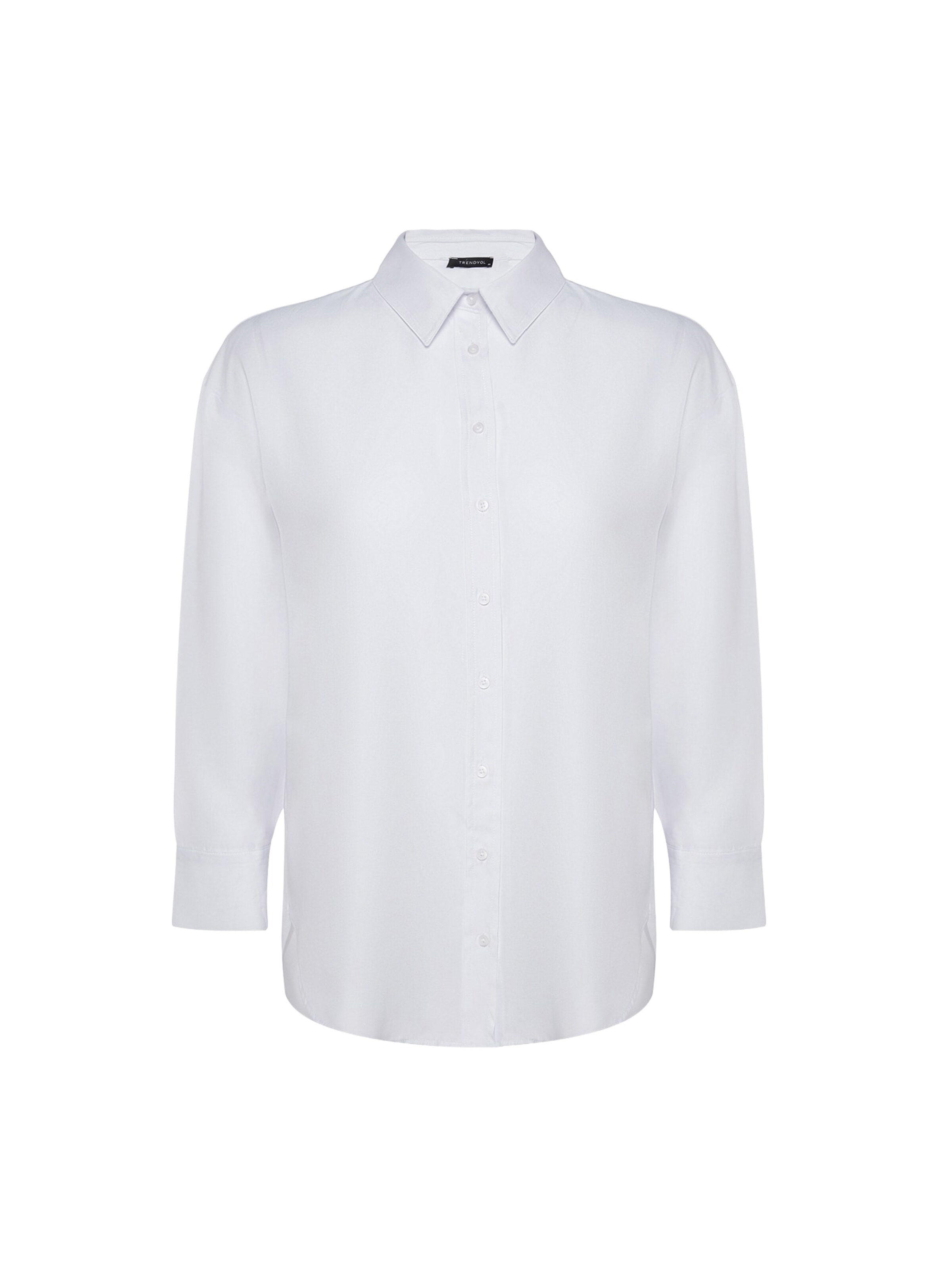 Trendyol Curve - Blusa en blanco: frente