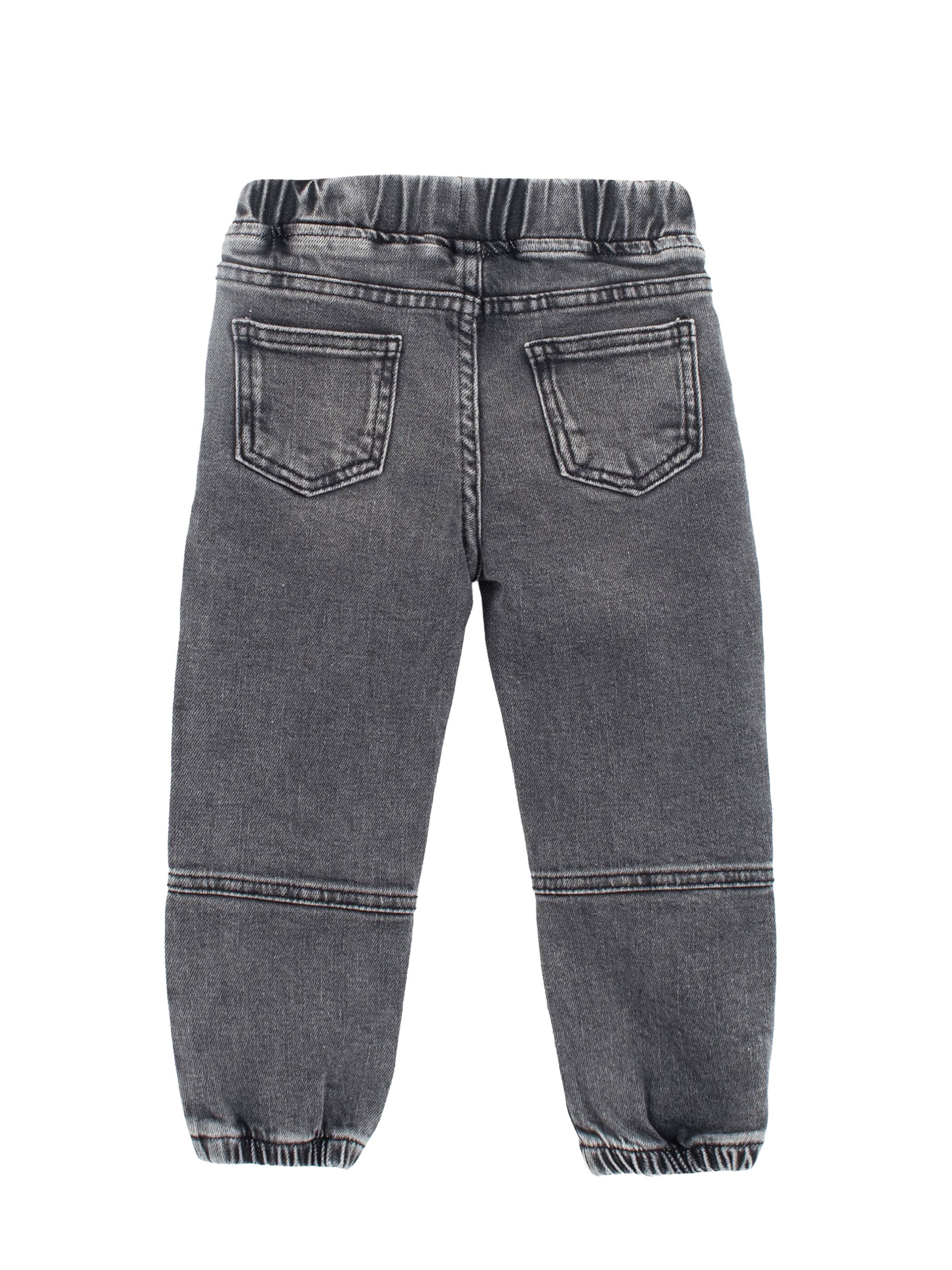 Solang Regular Hose Denim-Jogger Stretch Jeans Unisex in Grau