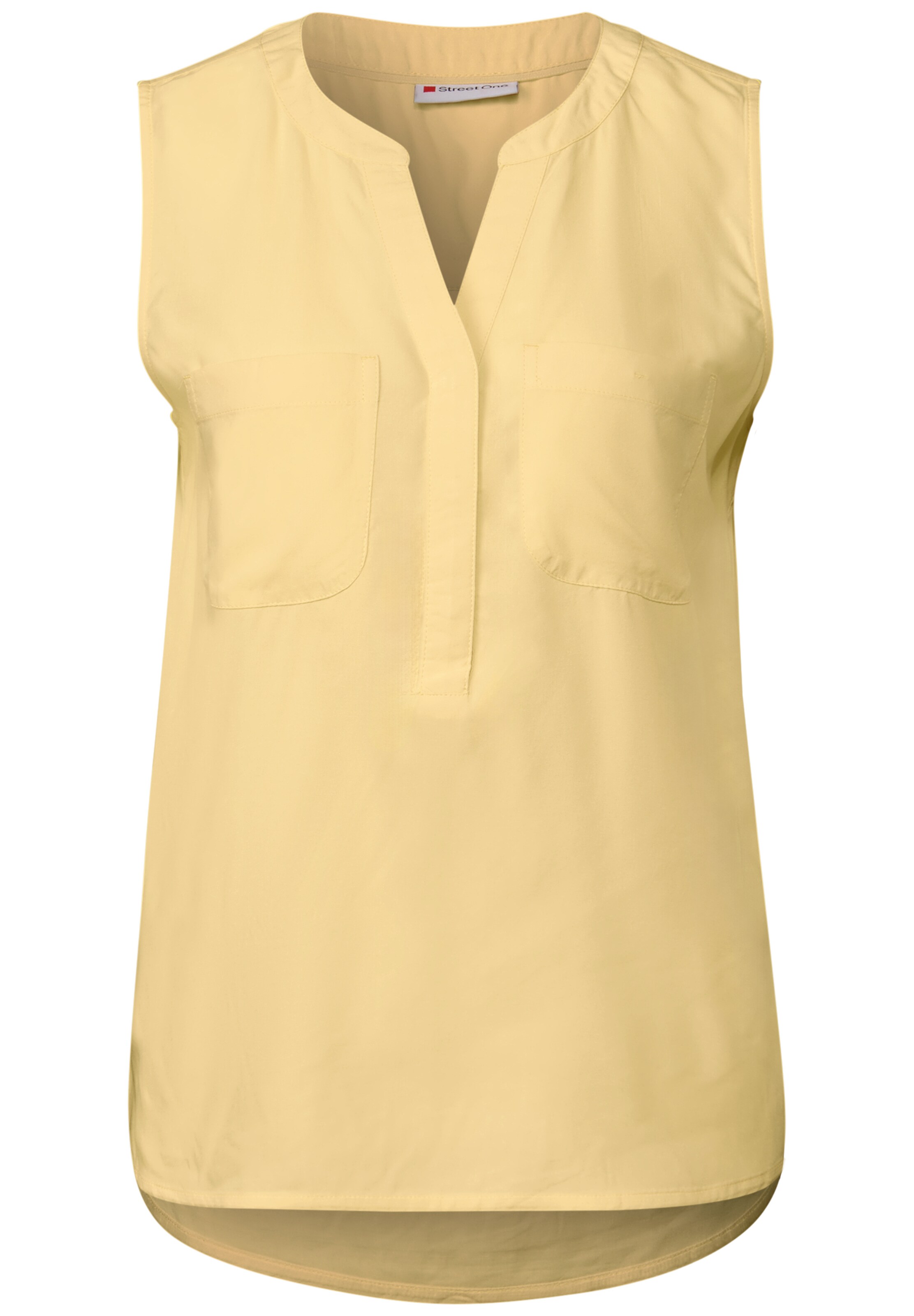STREET ONE Bluse in Gelb: Vorderseite