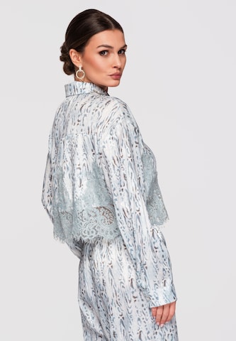 Ombre Blouse in Blue