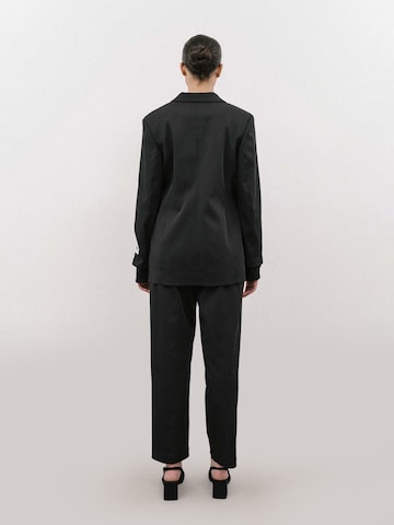 4TAILORS - Blazer 'Fiery' en negro