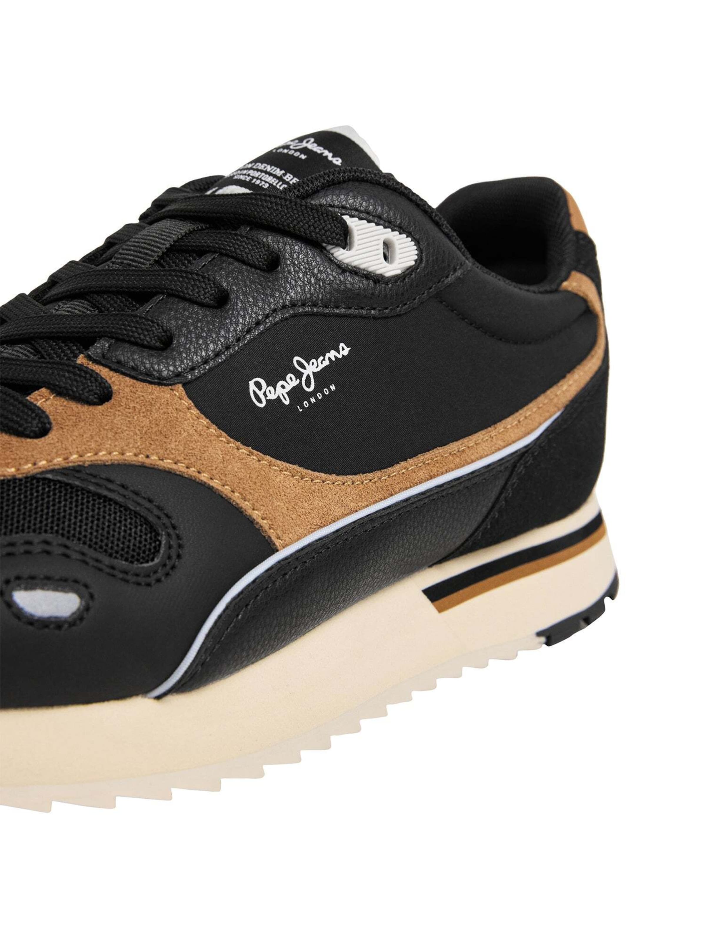 Pepe Jeans Platform trainers 'Bexley Essence' in Black