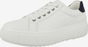 ARA - Sapatilhas baixas 'Monaco' em branco: frente