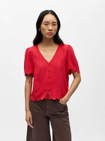 OBJECT Bluse in Rot: Vorderseite