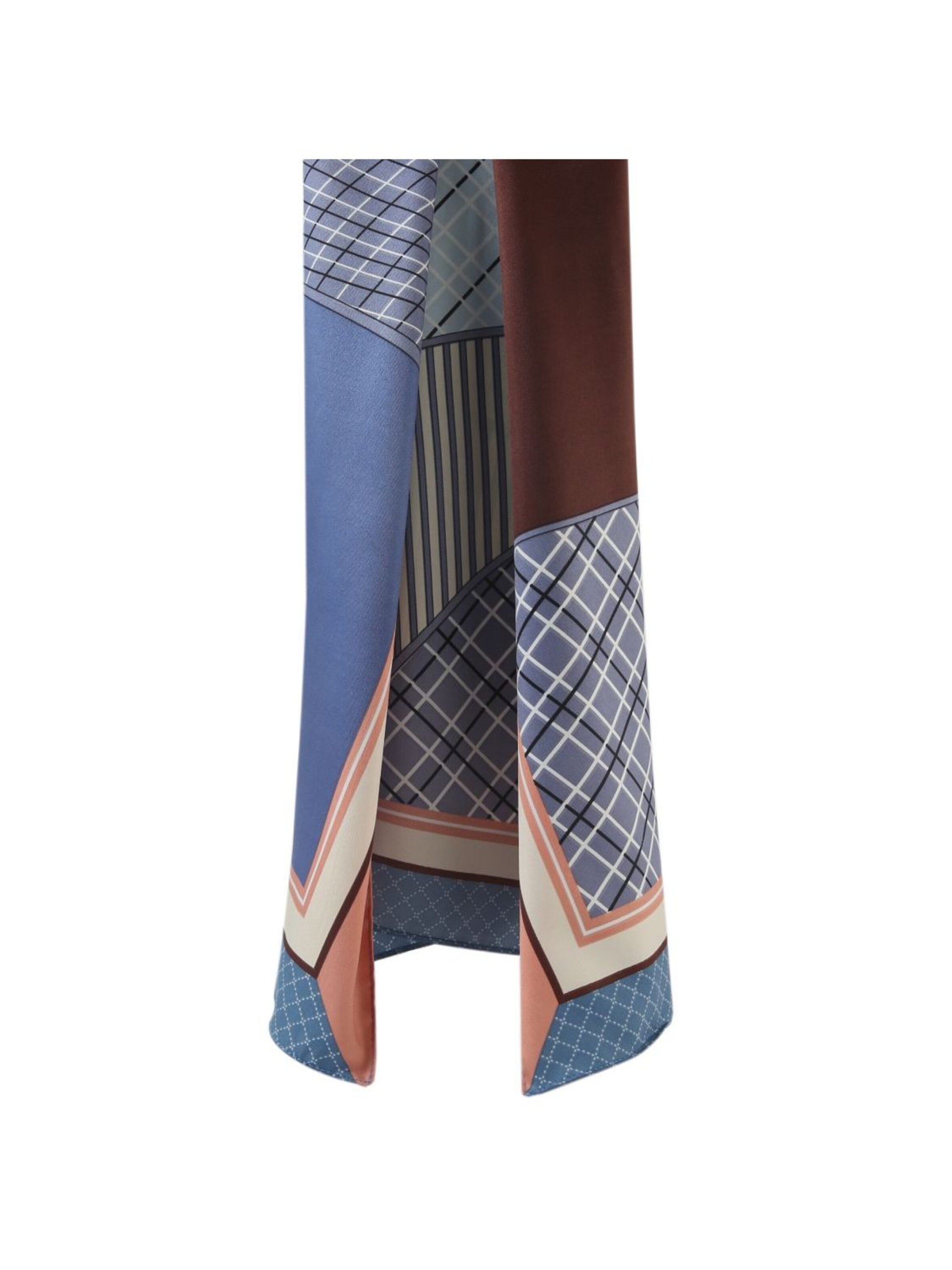 Écharpe 'Zoé' alberto cabale en bleu