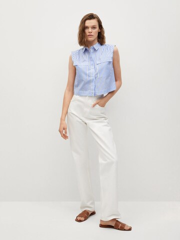 Camicia da donna 'RITA' di MANGO in blu