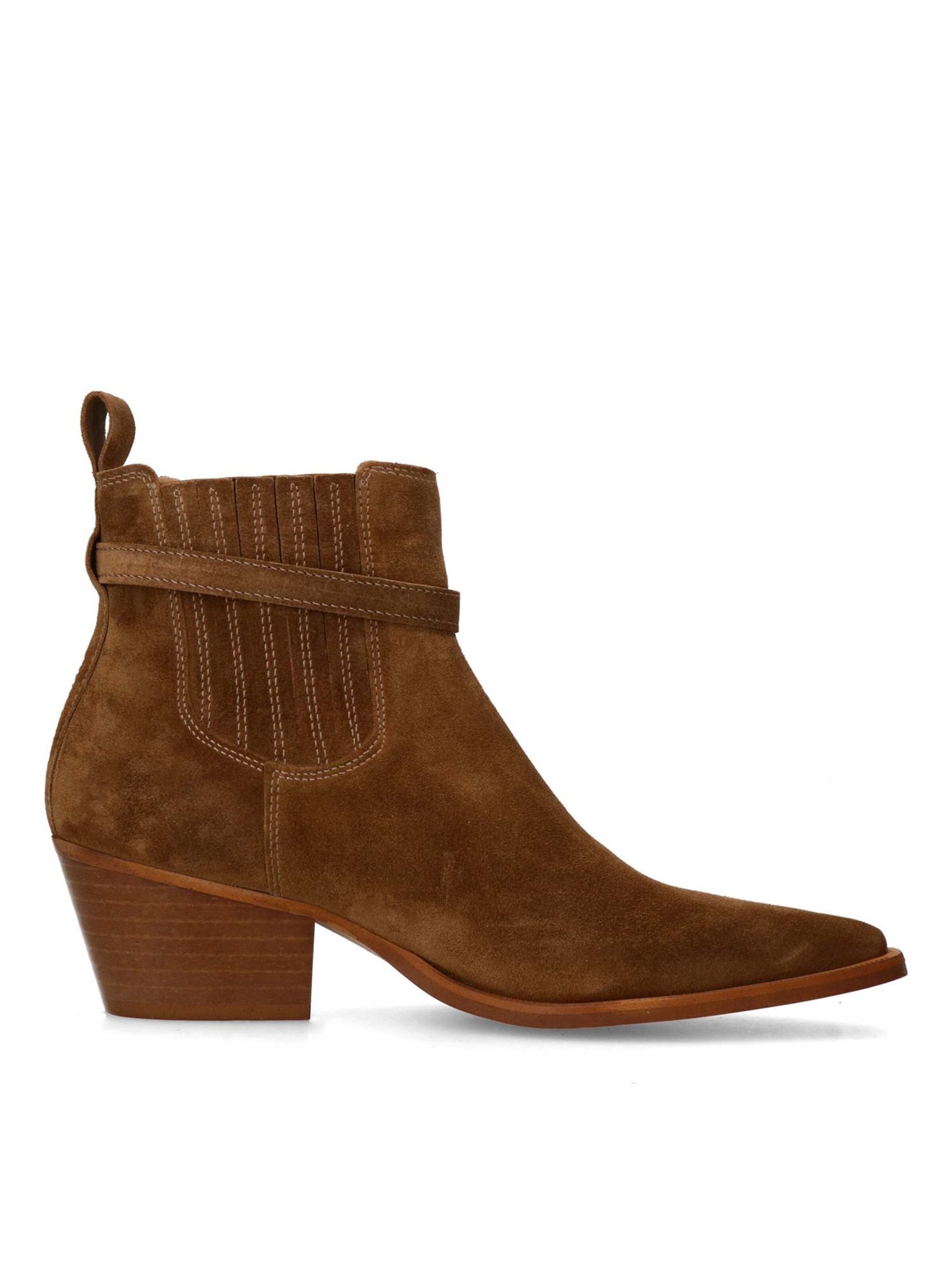 MANFIELD Cowboystiefel in Braun