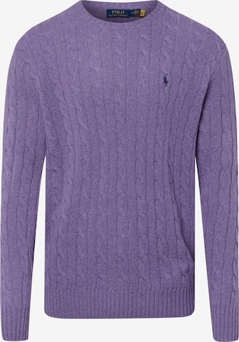 Ralph Lauren Sweater in Purple: front