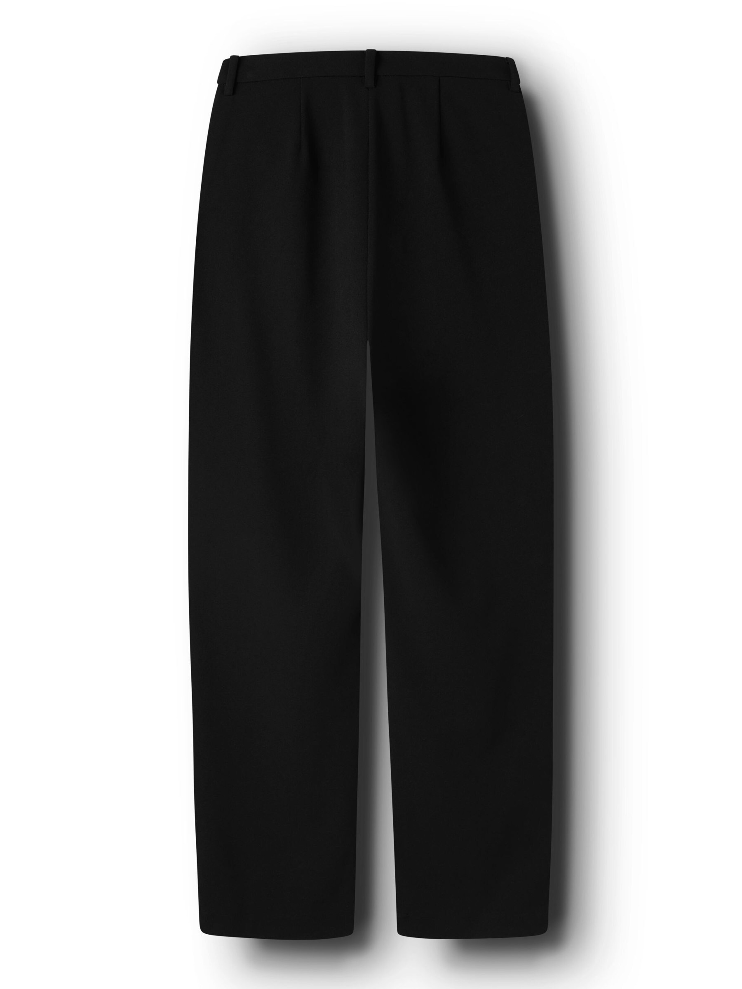 TWO SOON Regular Trousers in Black