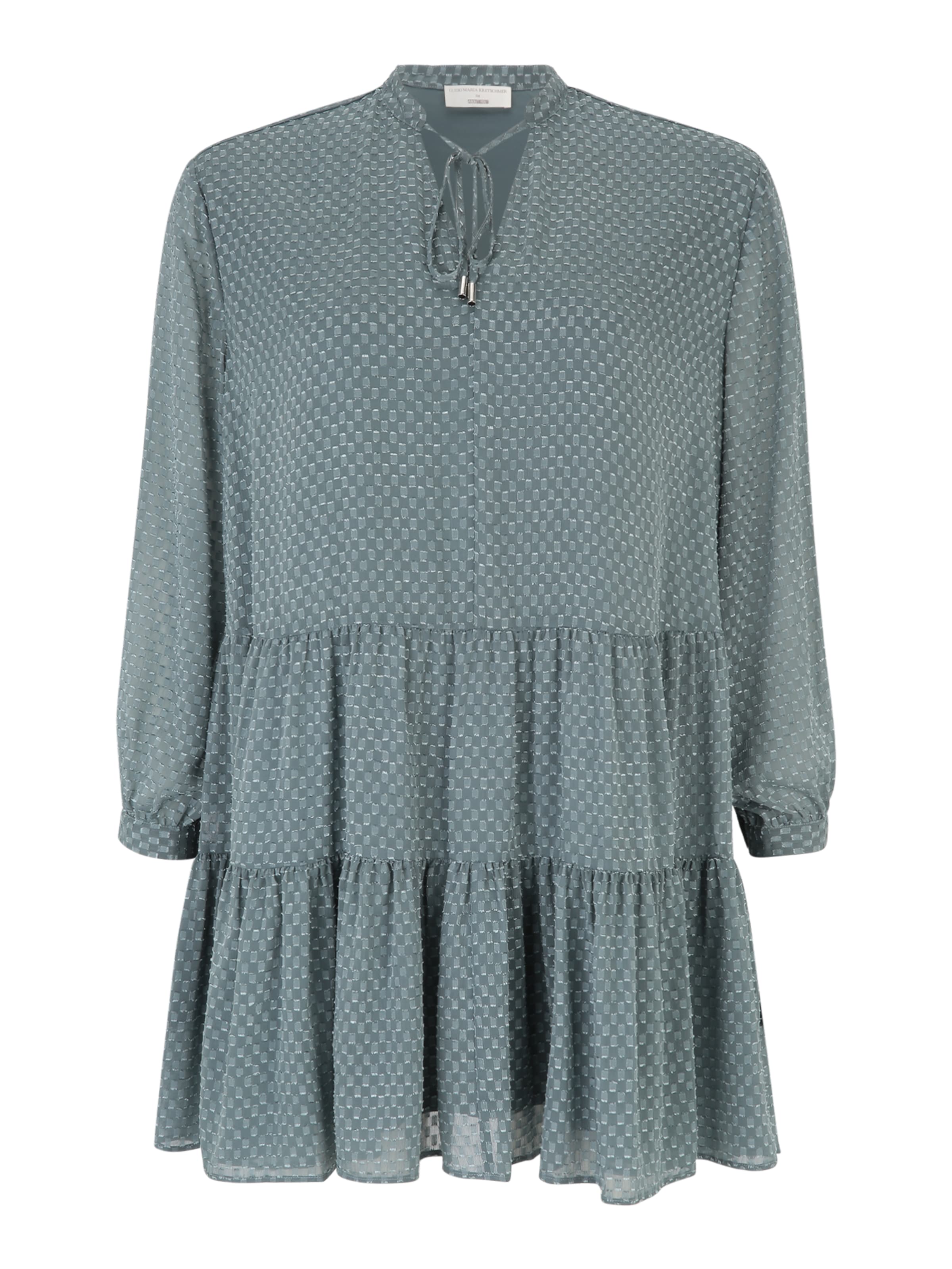 Guido Maria Kretschmer Curvy Shirt Dress &#x27;Sofie&#x27; in Green: front