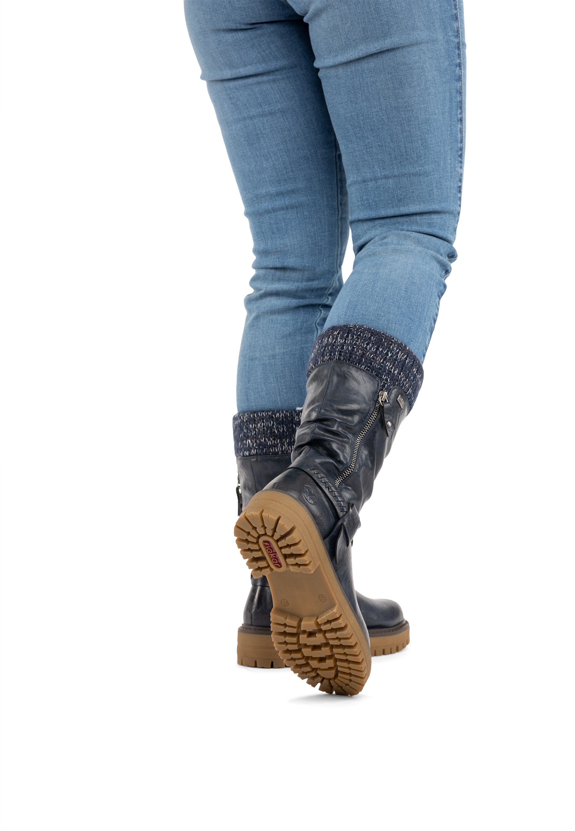 Boots ' 92984 ' Rieker en bleu
