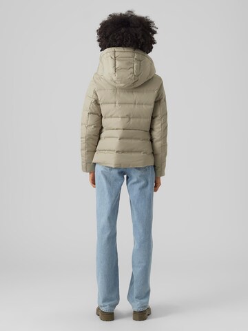 VERO MODA Winter Jacket 'DOLLY' in Green