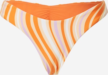 Seafolly Долнище на бански тип бикини в оранжево: отпред