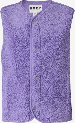 Gilet 'Iconic Town' ROXY en violet : devant