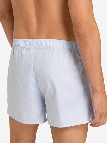 Hanro Boxer shorts 'Fancy Woven' in Blue